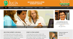 Desktop Screenshot of luciazamorano.com